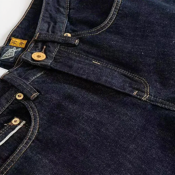 Ethan | Jeans en jean classiques à coupe droite