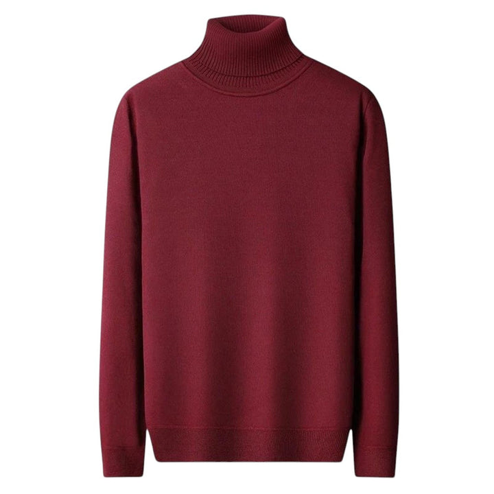 Mitchell | Pull à Col Roulé en Maille Propre