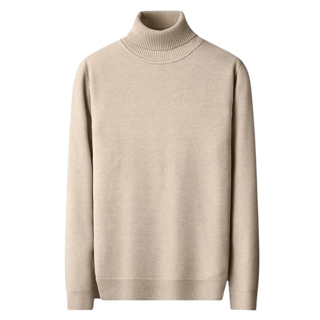 Mitchell | Pull à Col Roulé en Maille Propre