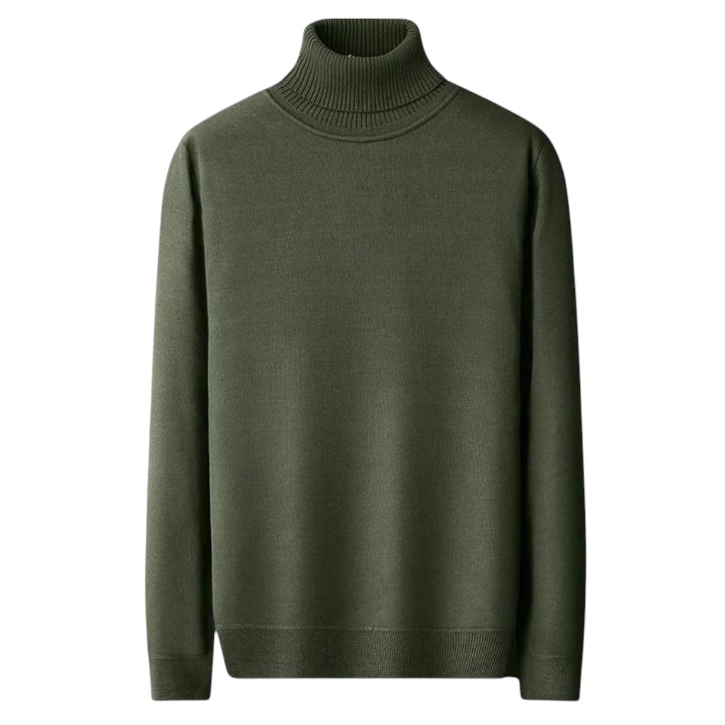 Mitchell | Pull à Col Roulé en Maille Propre