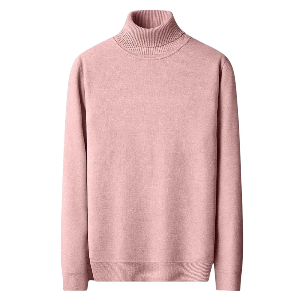 Mitchell | Pull à Col Roulé en Maille Propre