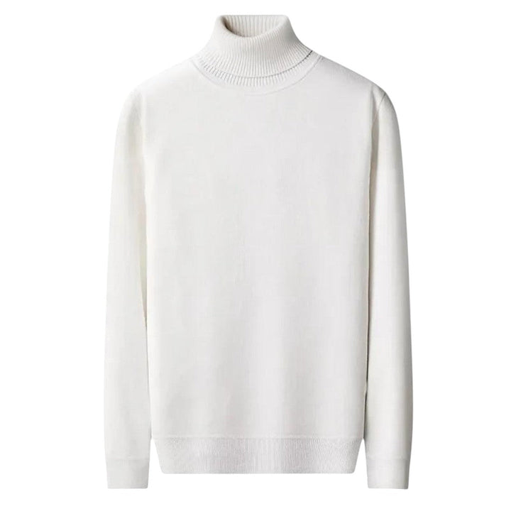Mitchell | Pull à Col Roulé en Maille Propre