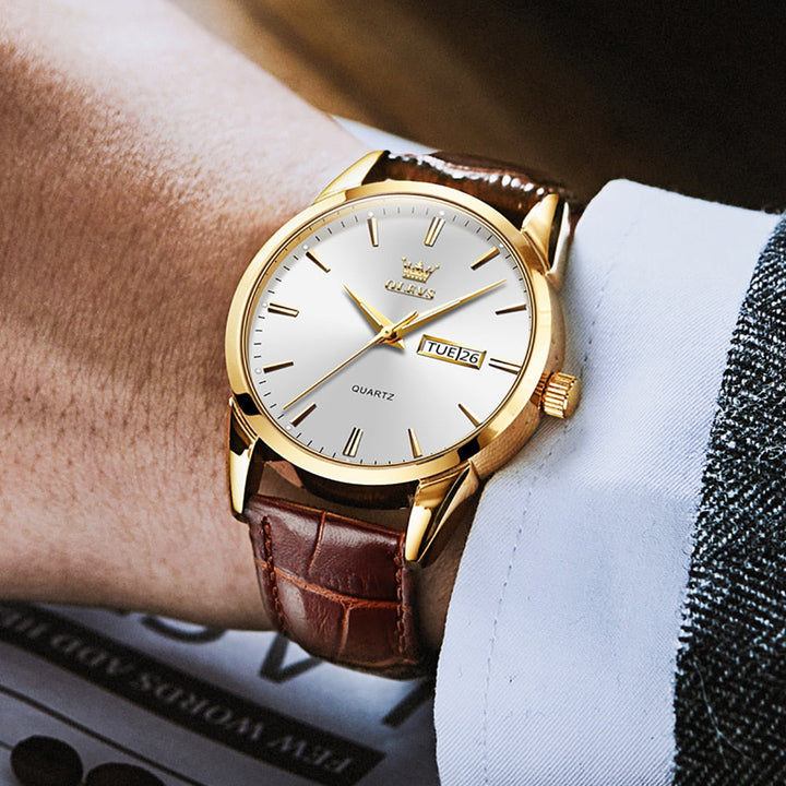 Van Baerle® - Montre en cuir de luxe pour affaires