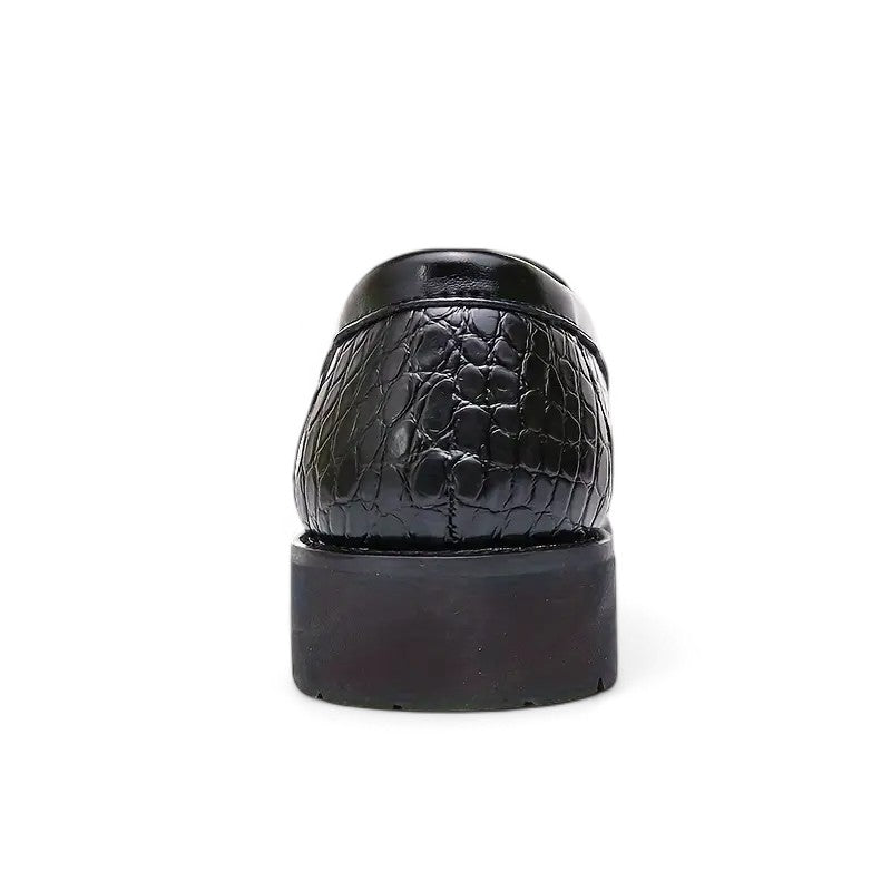 Marcus | Mocassins en cuir texturé à semelle rugged avec grip
