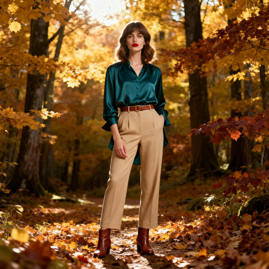 Chemise à Boutons Femme