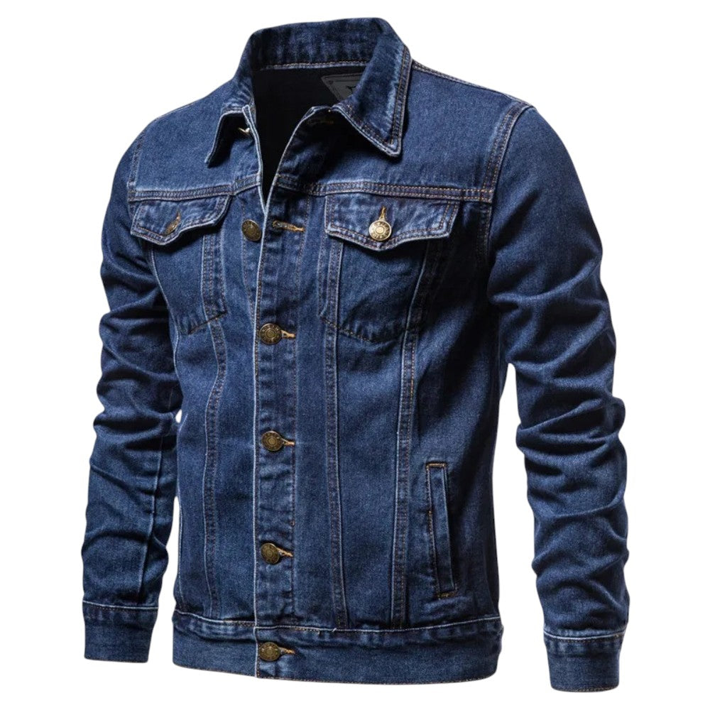 Dylan | Veste en jean classique à boutons
