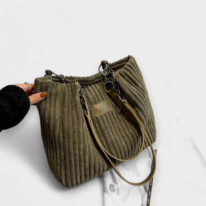 Sia™ Soft Cord Shoulder Bag