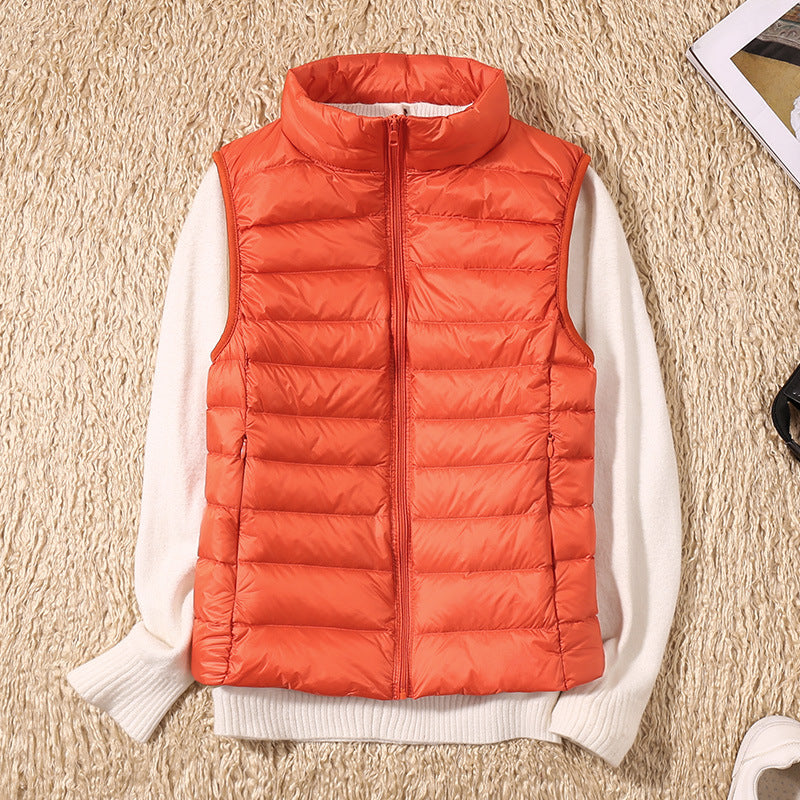 Galora | Waterproof Vest with White Duck Down