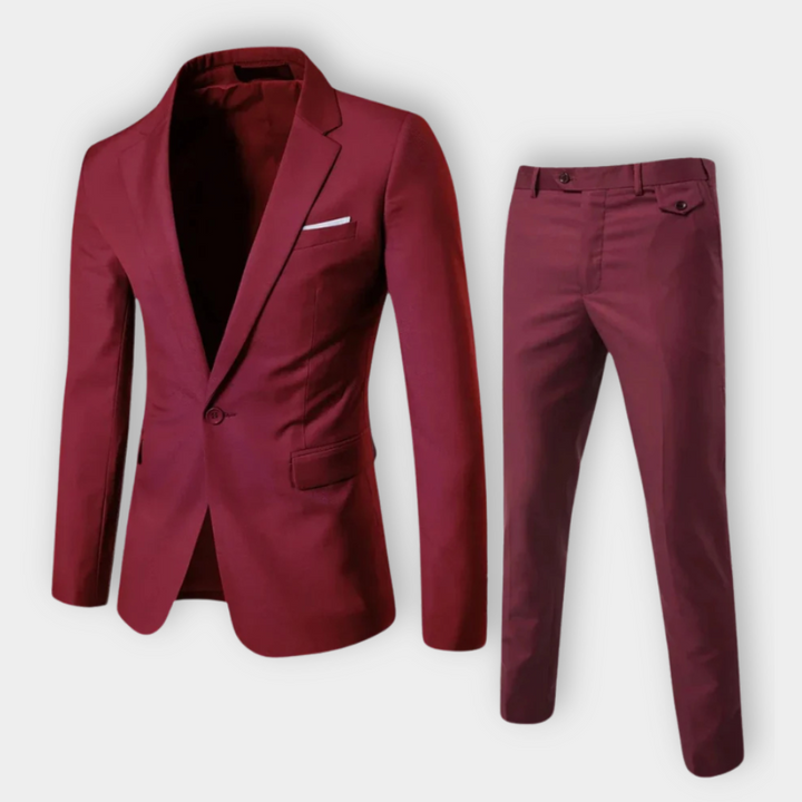 Valentino - Elegant Slim Suit