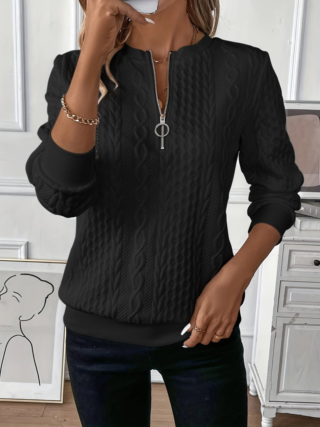 Alira Elegant Stylish Knitted Sweater