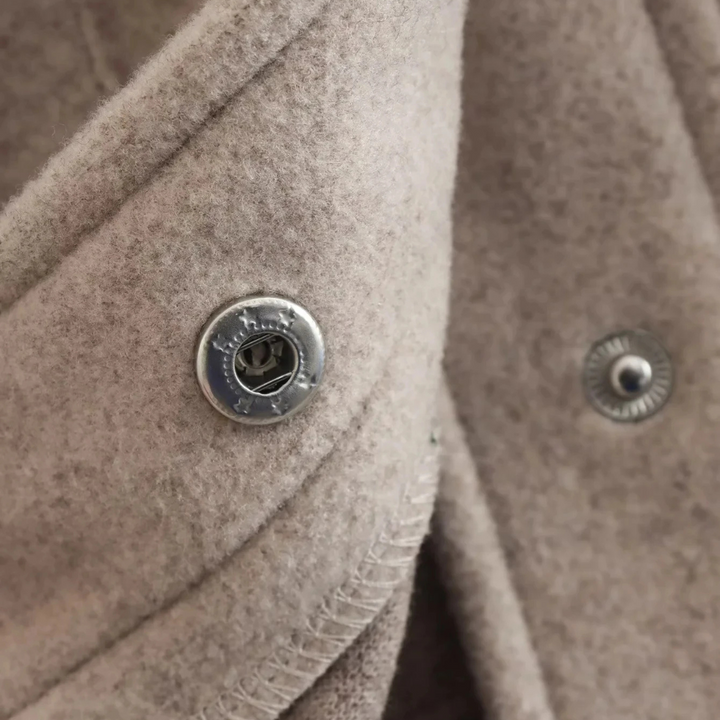 Maëlys | Veste Croppée à Poches Boutonnées