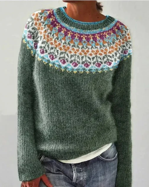 Tara™ | Retro Autumn Sweater