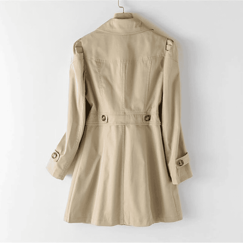 Raphaella™ Mid-Length Trench Coat