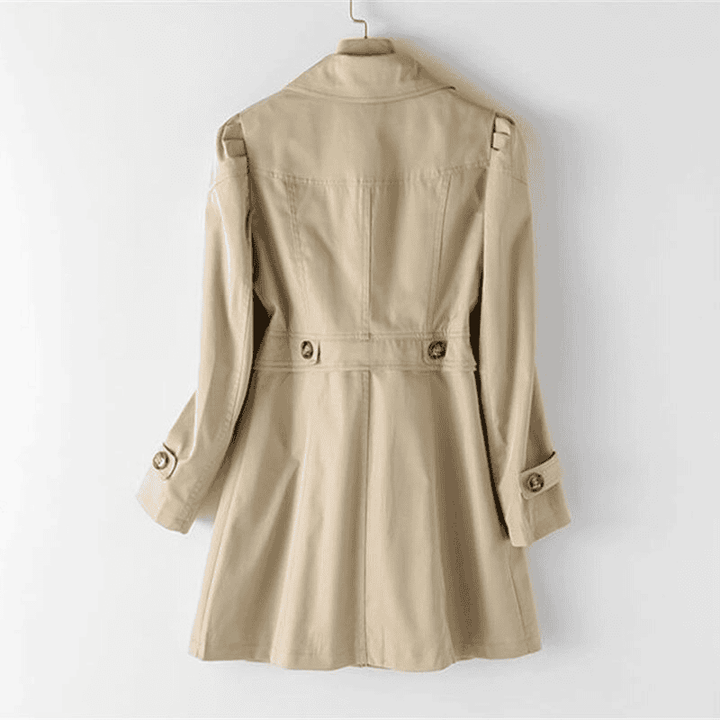 Raphaella™ Mid-Length Trench Coat