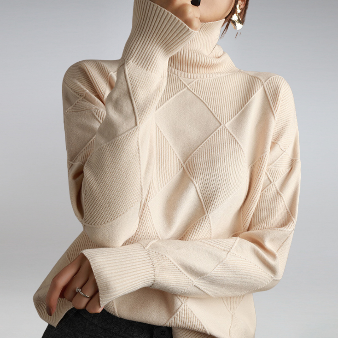 Luna | Ultra Soft High Neck Sweater
