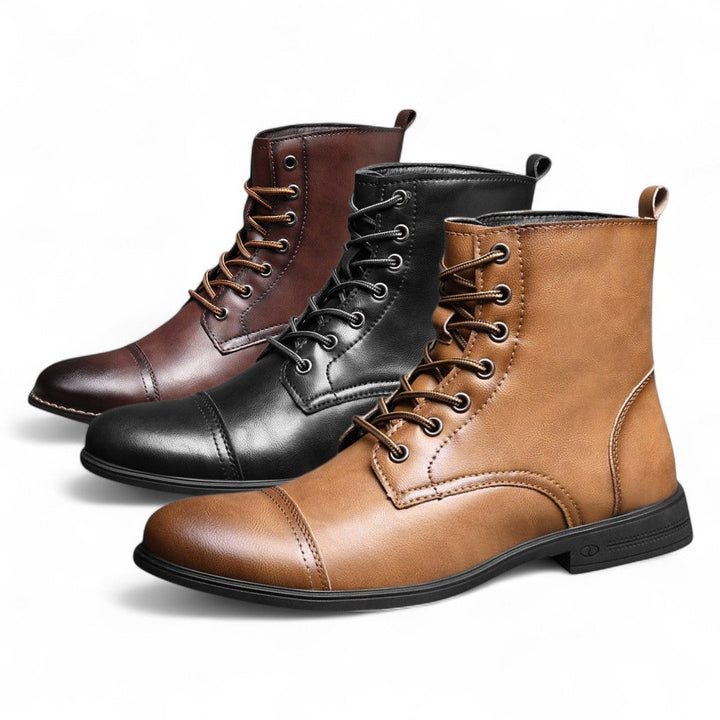 Joel | Bottine de combat élégante pour tous les jours avec couture fine