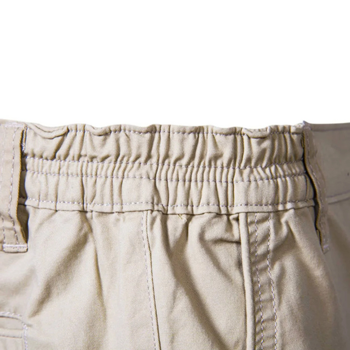Troy | Short en Smart à Taille Élastique et Détail de Bouton
