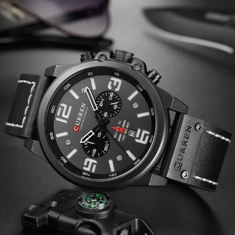 van Baerle® - Montre Quartz de Mode Décontractée