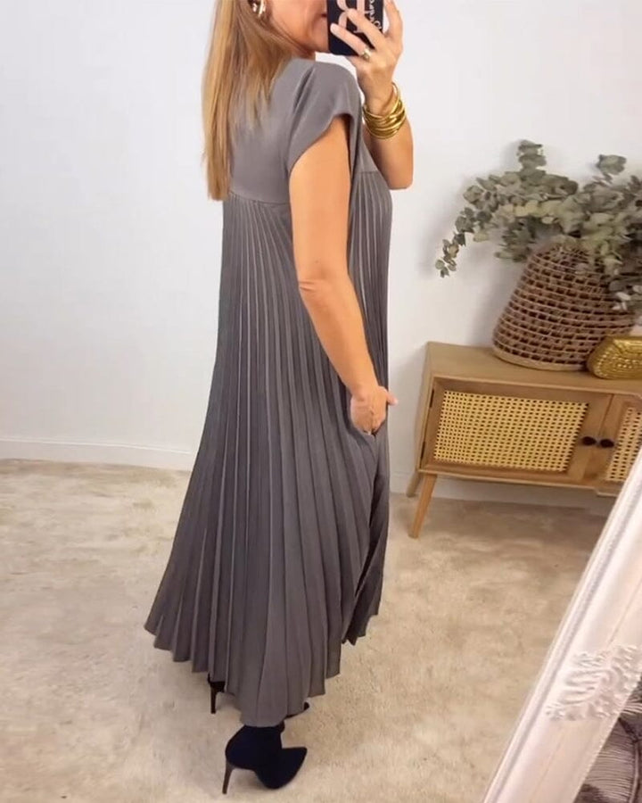 Lara Pleated Dress