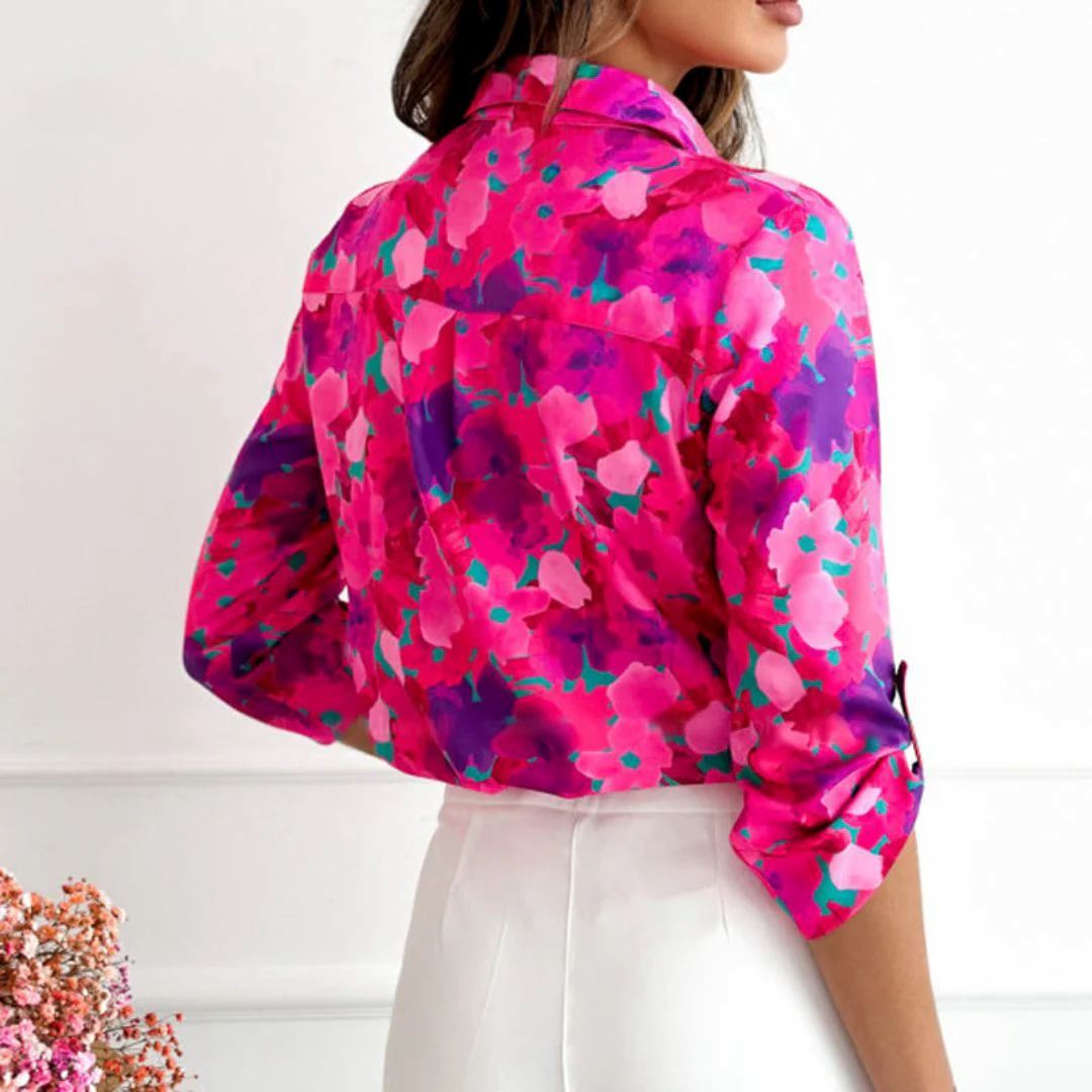 Sophie™ - Casual Blouse with Floral Print