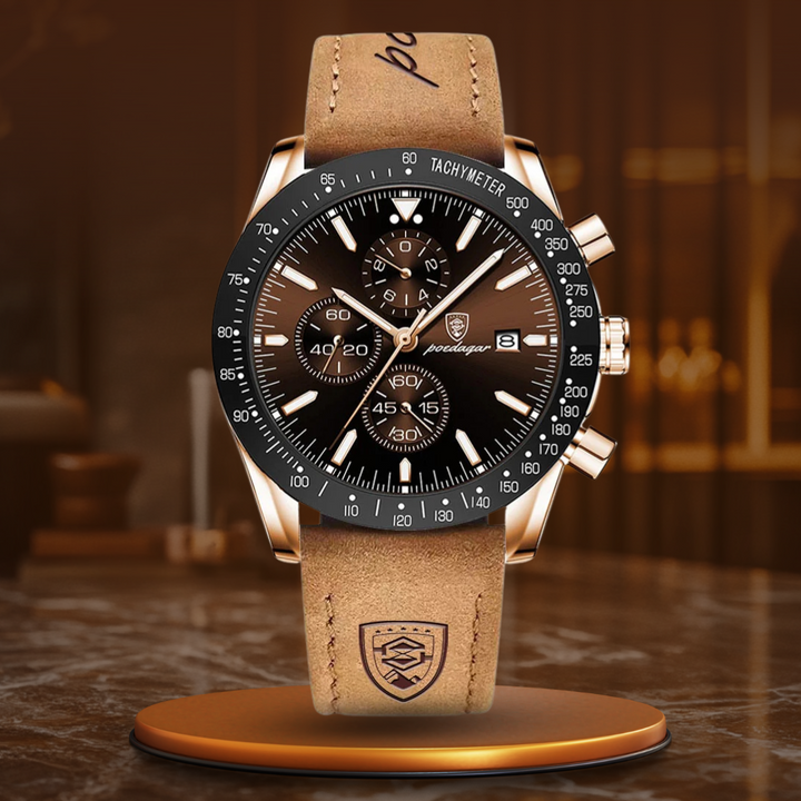 van Baerle® – Montre Chronographe Date Radieuse