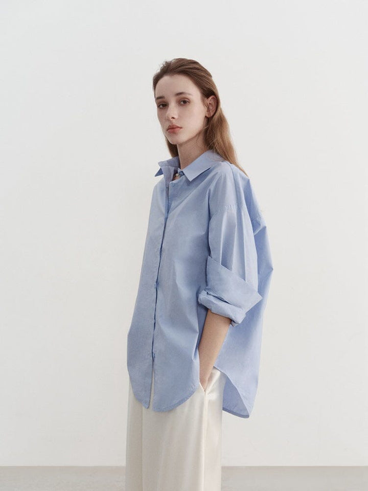 Maya™ - Minimalist Oversized Relaxed Shirt