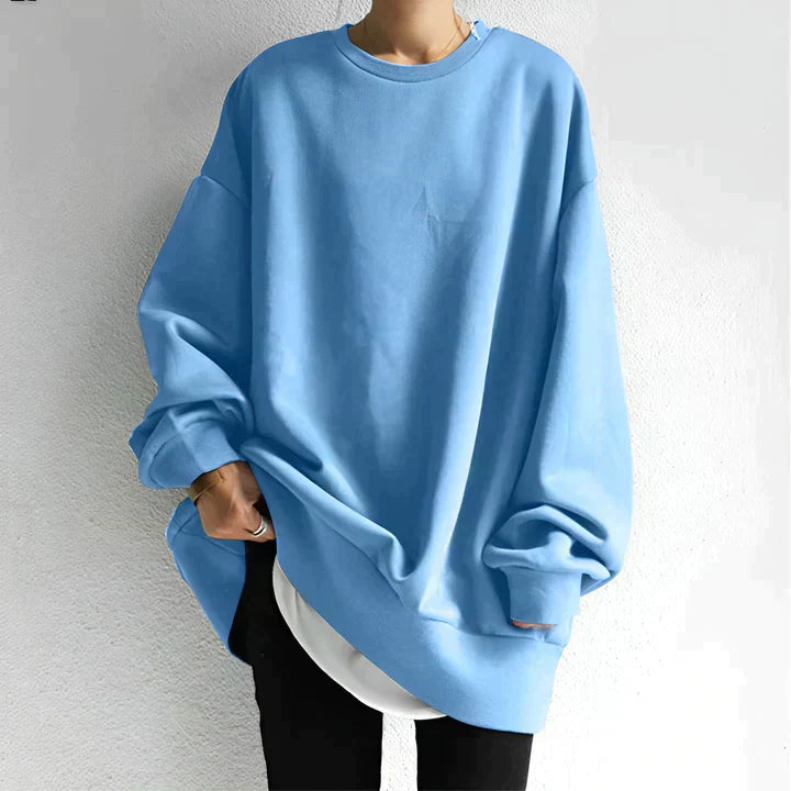 Sally | Oversized round neck jumper for women
