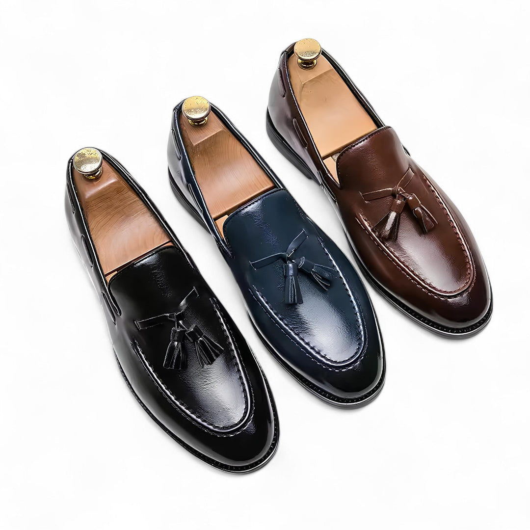 Aiden | Mocassins à gland polis pour un charme sans effort