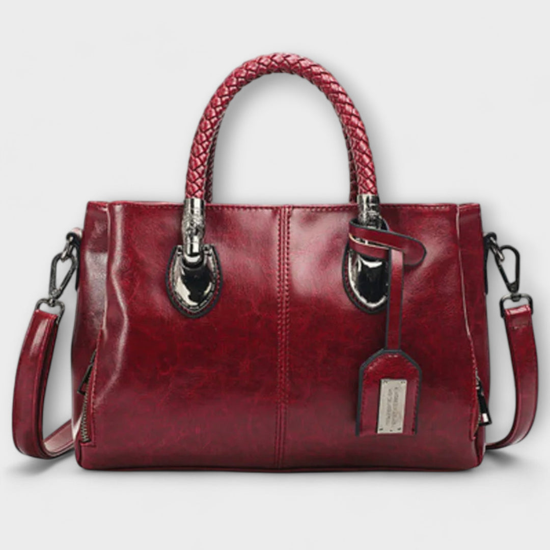 Rylee™ Elegant Leather Duffel Bag