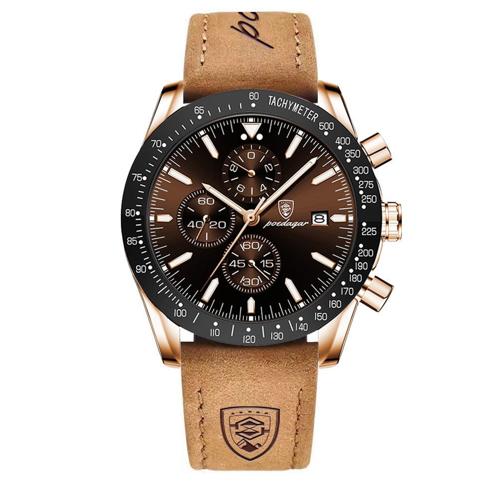 van Baerle® – Montre Chronographe Date Radieuse