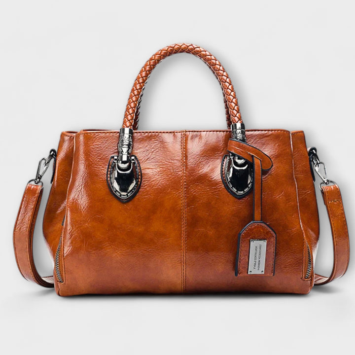Rylee™ Elegant Leather Duffel Bag