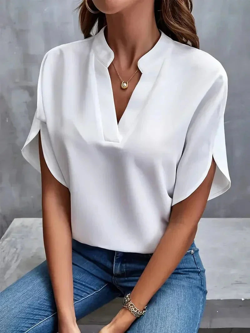 Maya Classic V-Neck Top