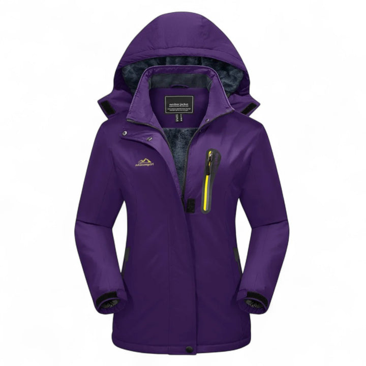 Laurine | Veste d’extérieur imperméable doublée en polaire