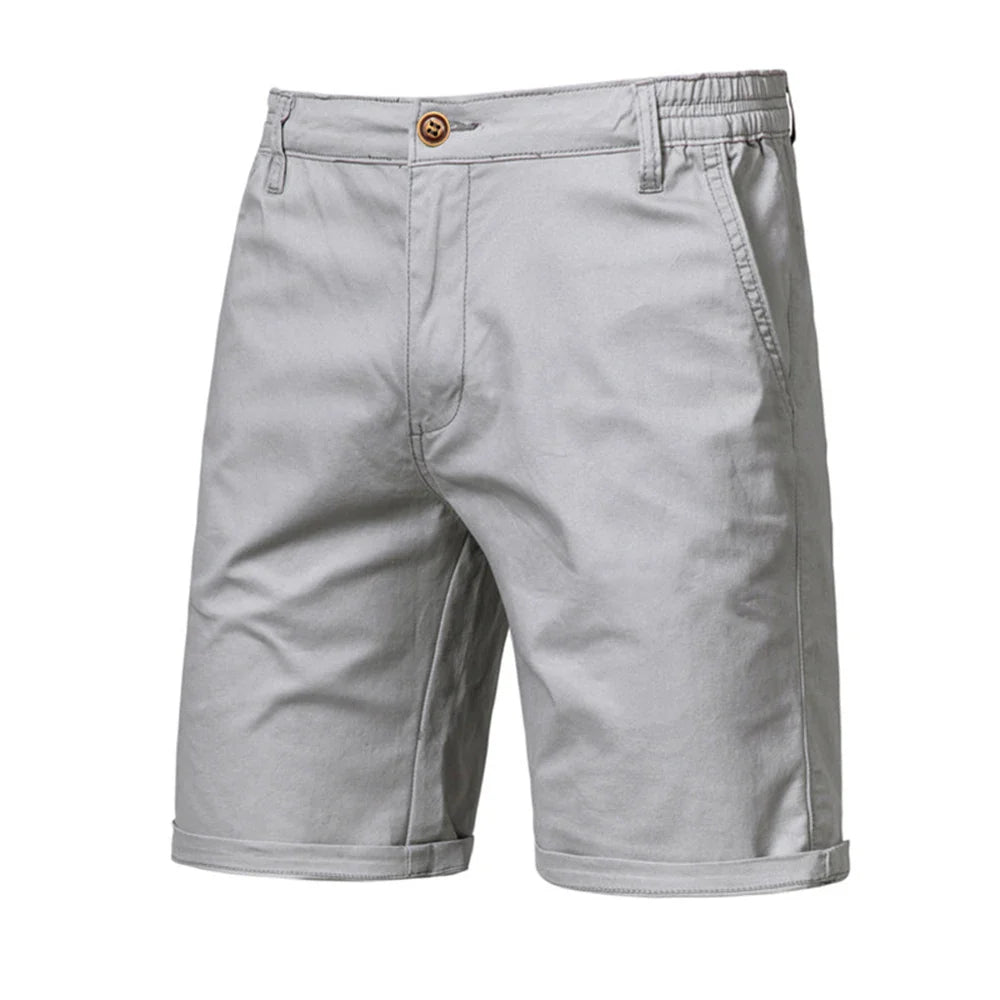 Troy | Short en Smart à Taille Élastique et Détail de Bouton