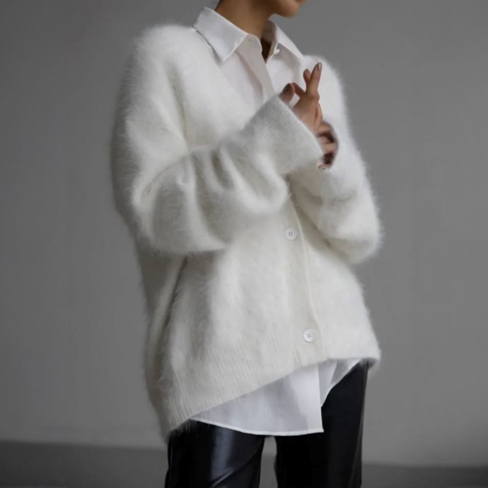 Eva™ | Comfortable Fur Cardigan
