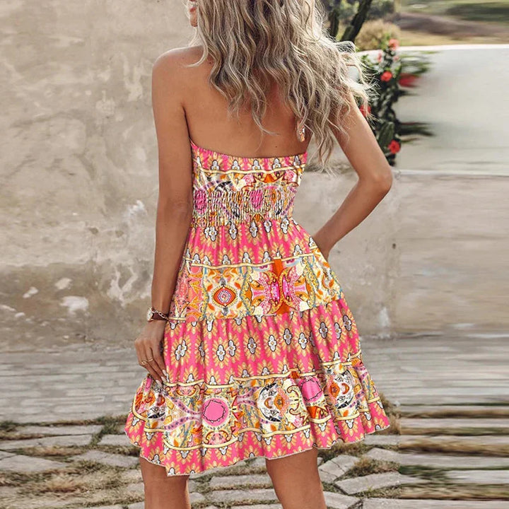 Angela Chic Halter Dress