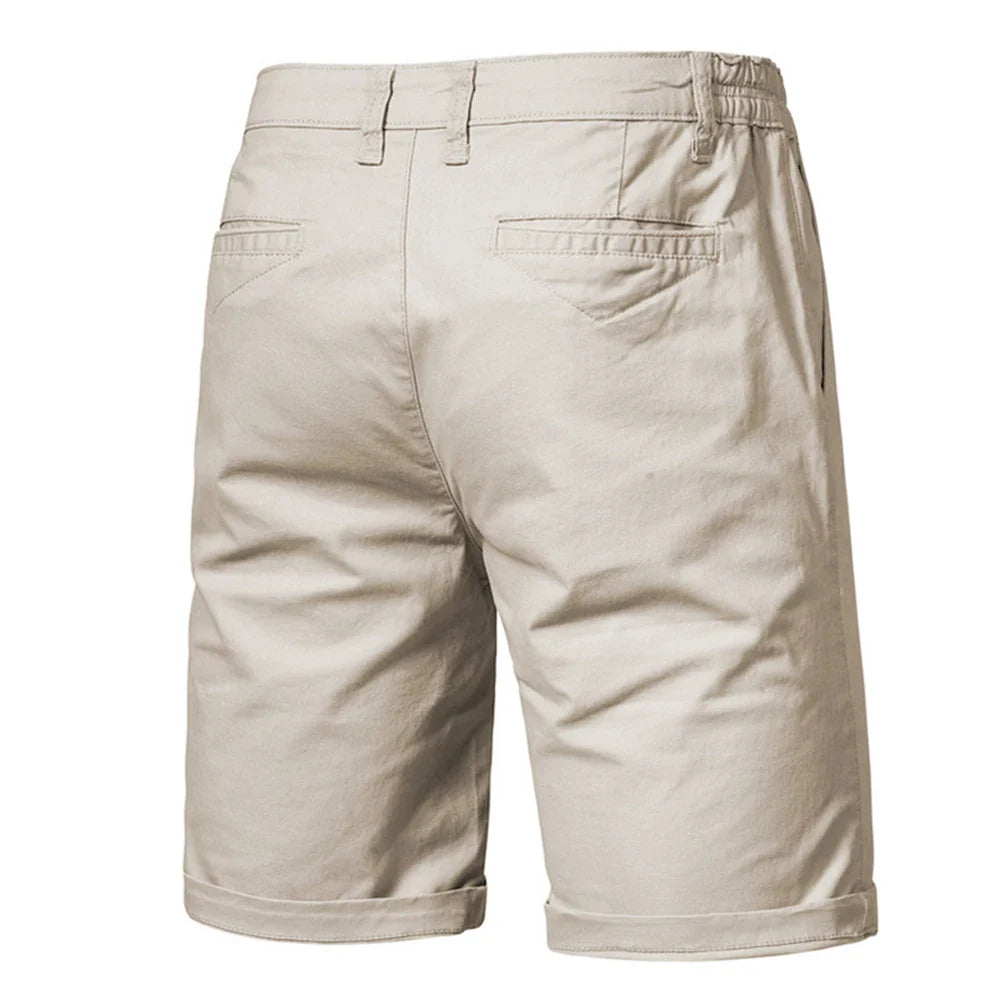 Troy | Short en Smart à Taille Élastique et Détail de Bouton