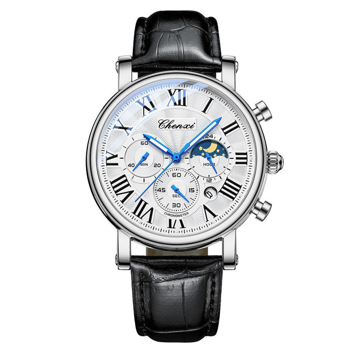 van Baerle® – Montre à Quartz en Cuir Luxueux