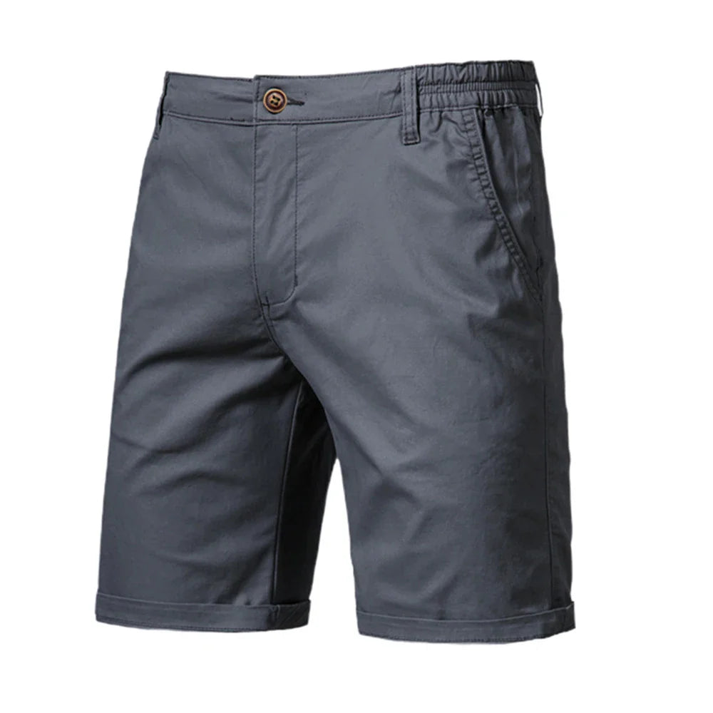 Troy | Short en Smart à Taille Élastique et Détail de Bouton