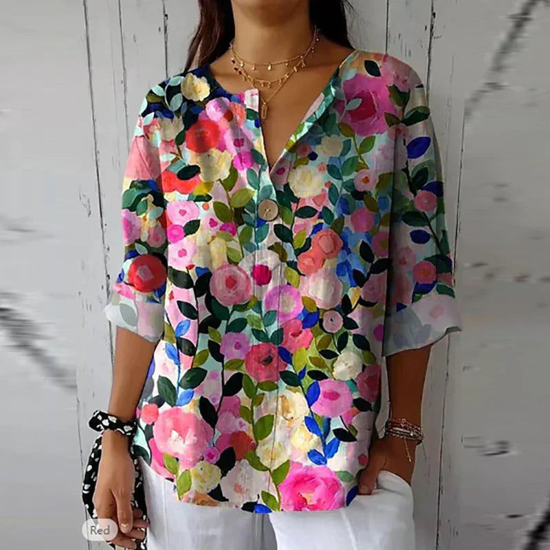 Harley™ | Elegant Floral Blouse