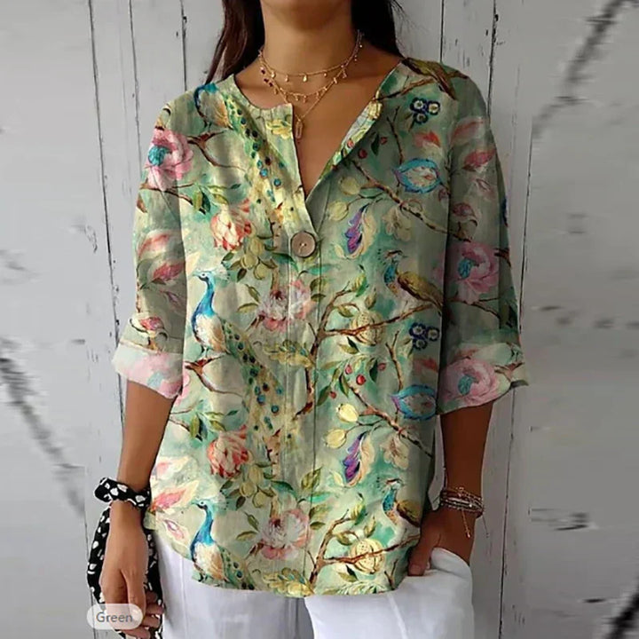 Harley™ | Elegant Floral Blouse