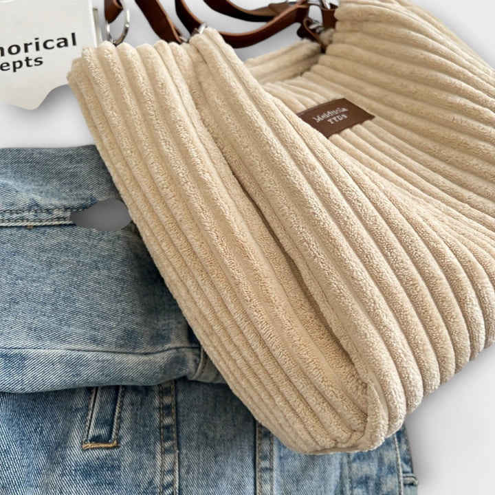 Sia™ Soft Cord Shoulder Bag