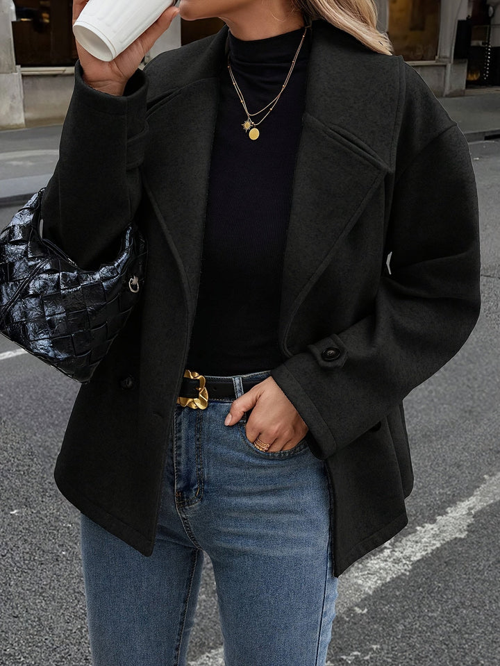 Emily™ | Stylish Double-Breasted Jacket with Button Details