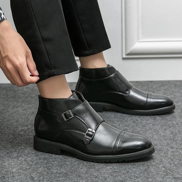 Darell™ | Double Monk Strap Boots