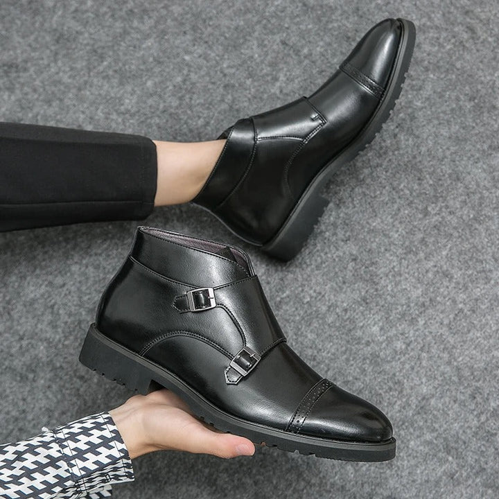 Darell™ | Double Monk Strap Boots