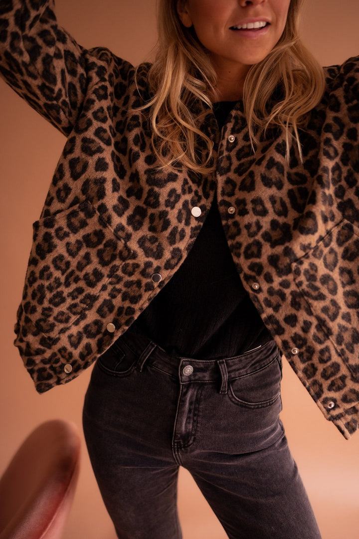 Luna™ | Leopard Print Jacket