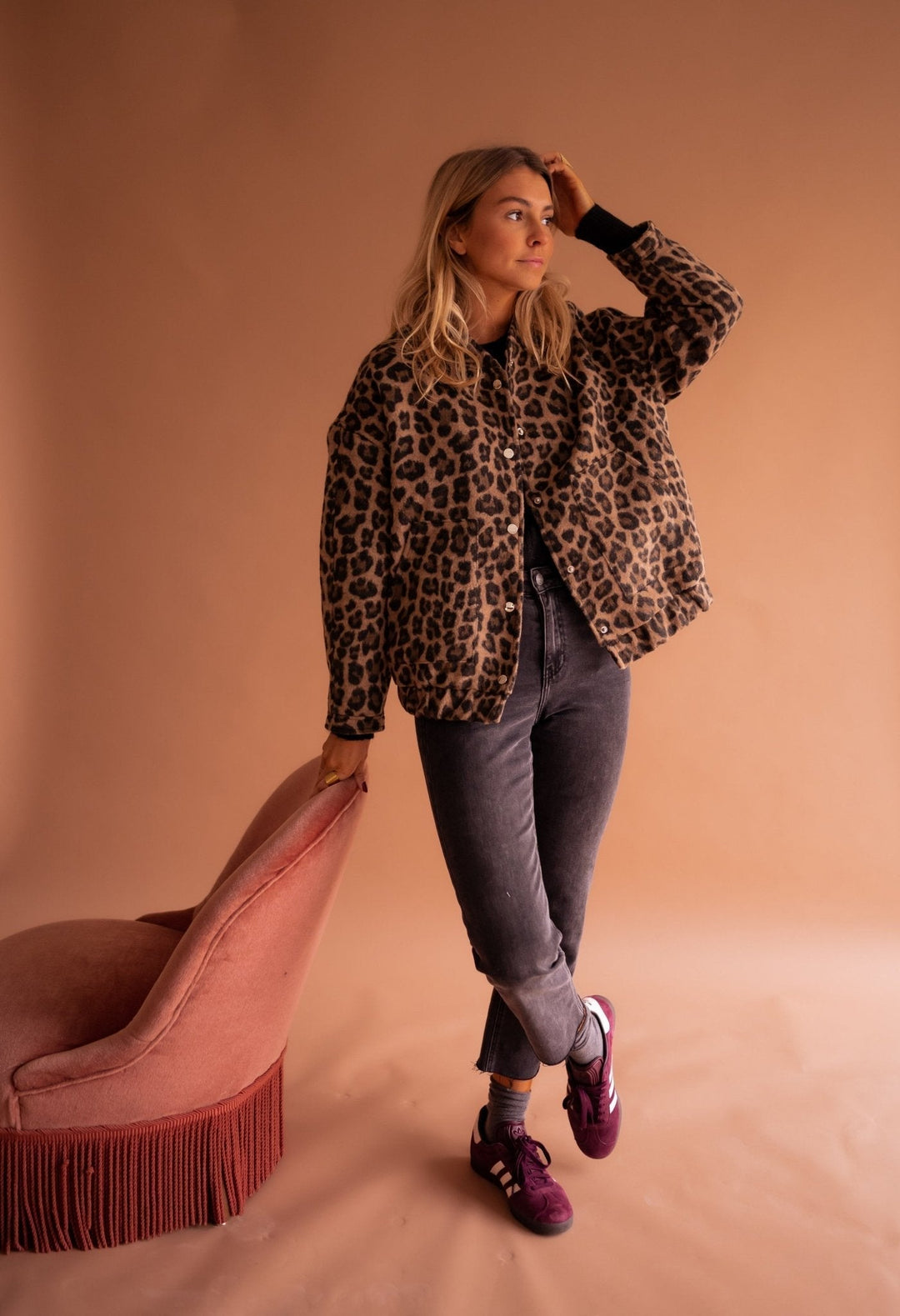 Luna™ | Leopard Print Jacket