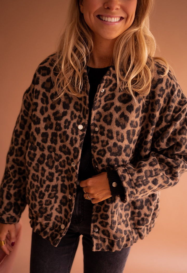 Luna™ | Leopard Print Jacket