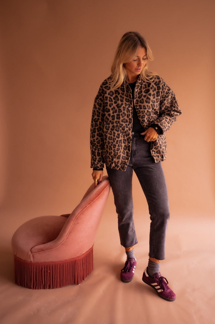 Luna™ | Leopard Print Jacket