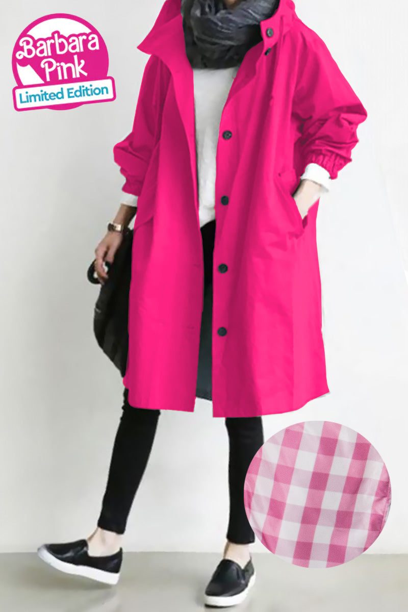 Rachel™ Water-Resistant Oversized Hooded Windbreaker